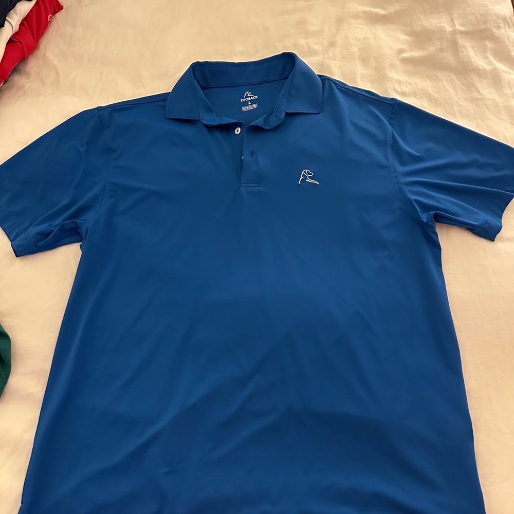 Rhoback Vibrant Blue Polo Shirt